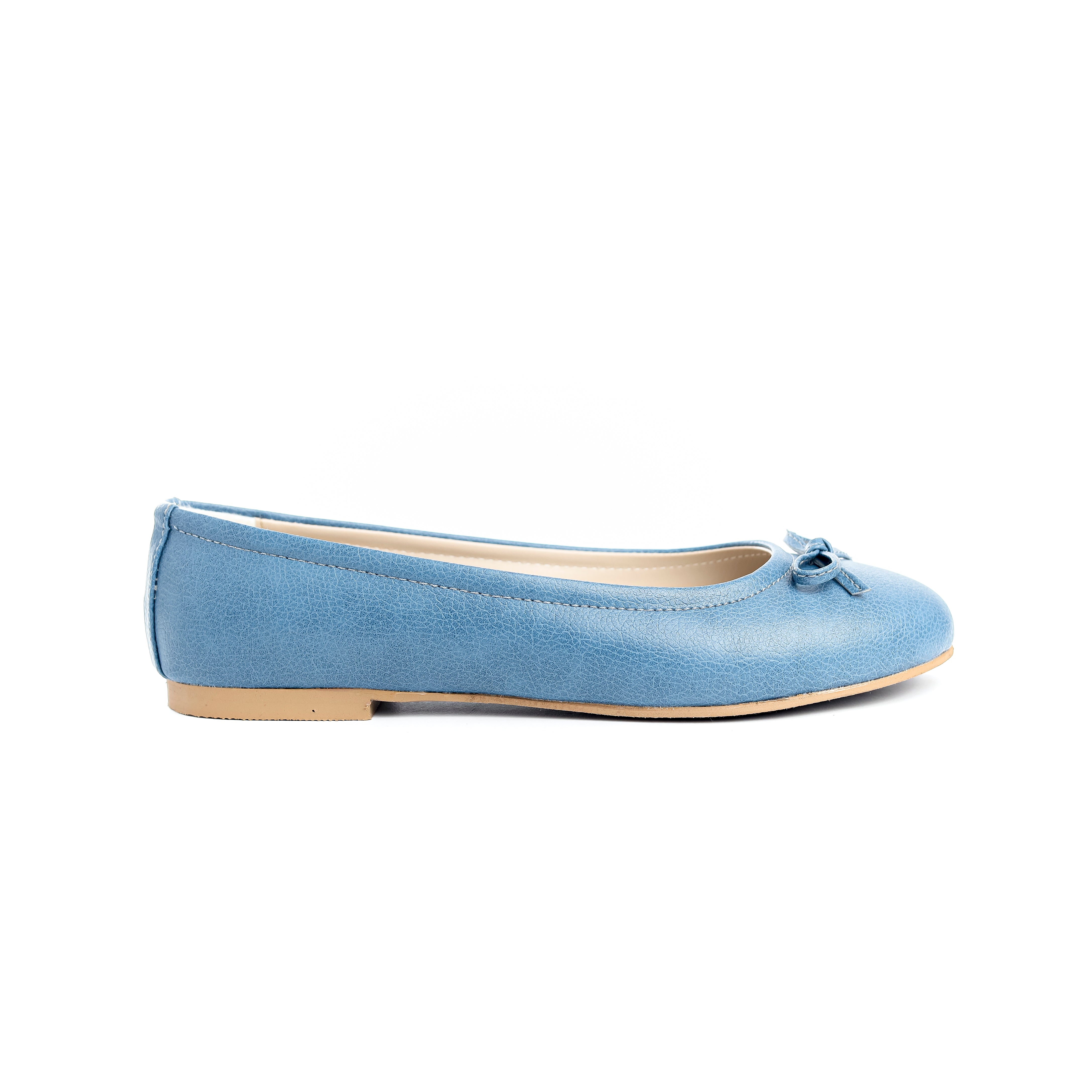 Whisper Bow Flats Light Blue