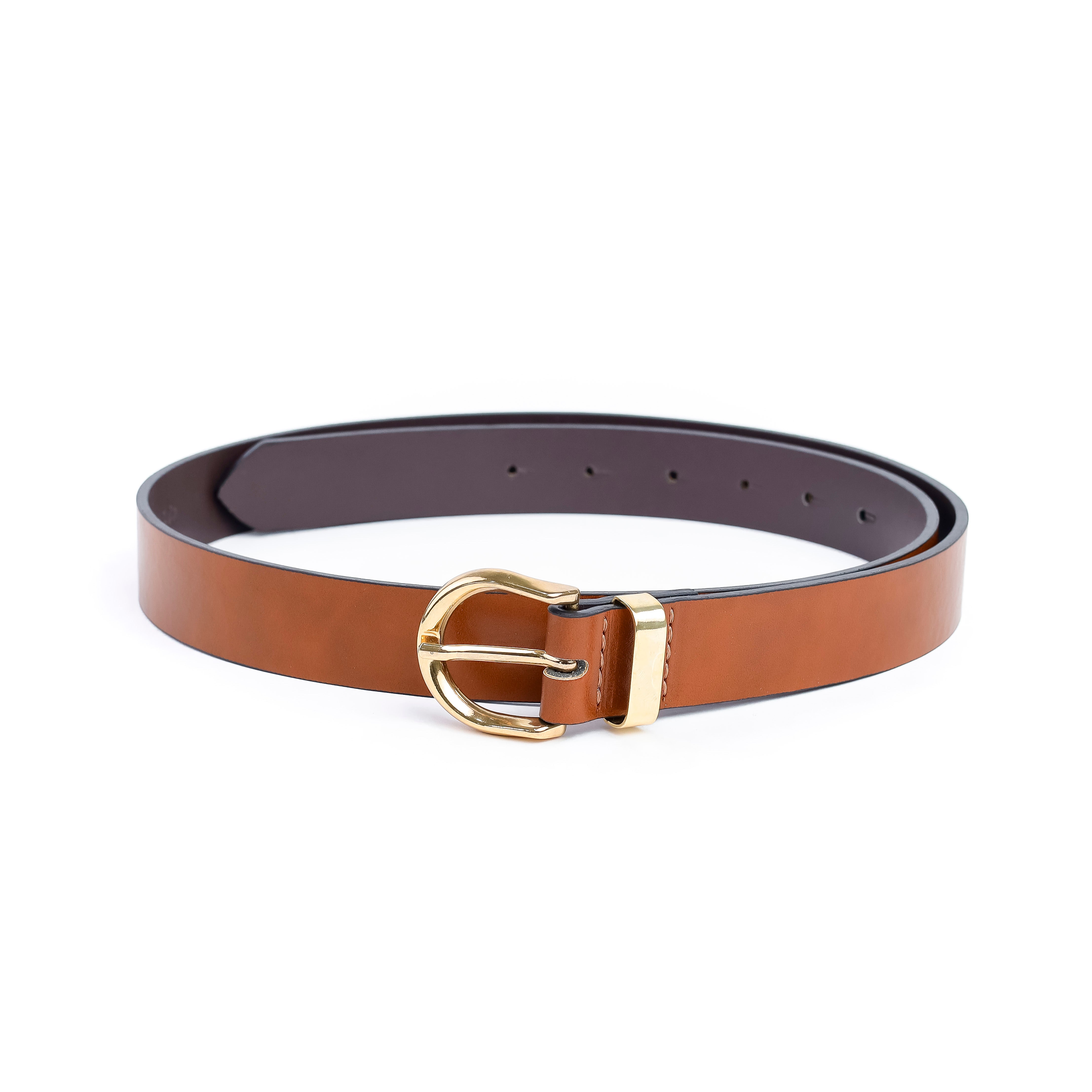 Faux Leather Belt Havan (Gold)