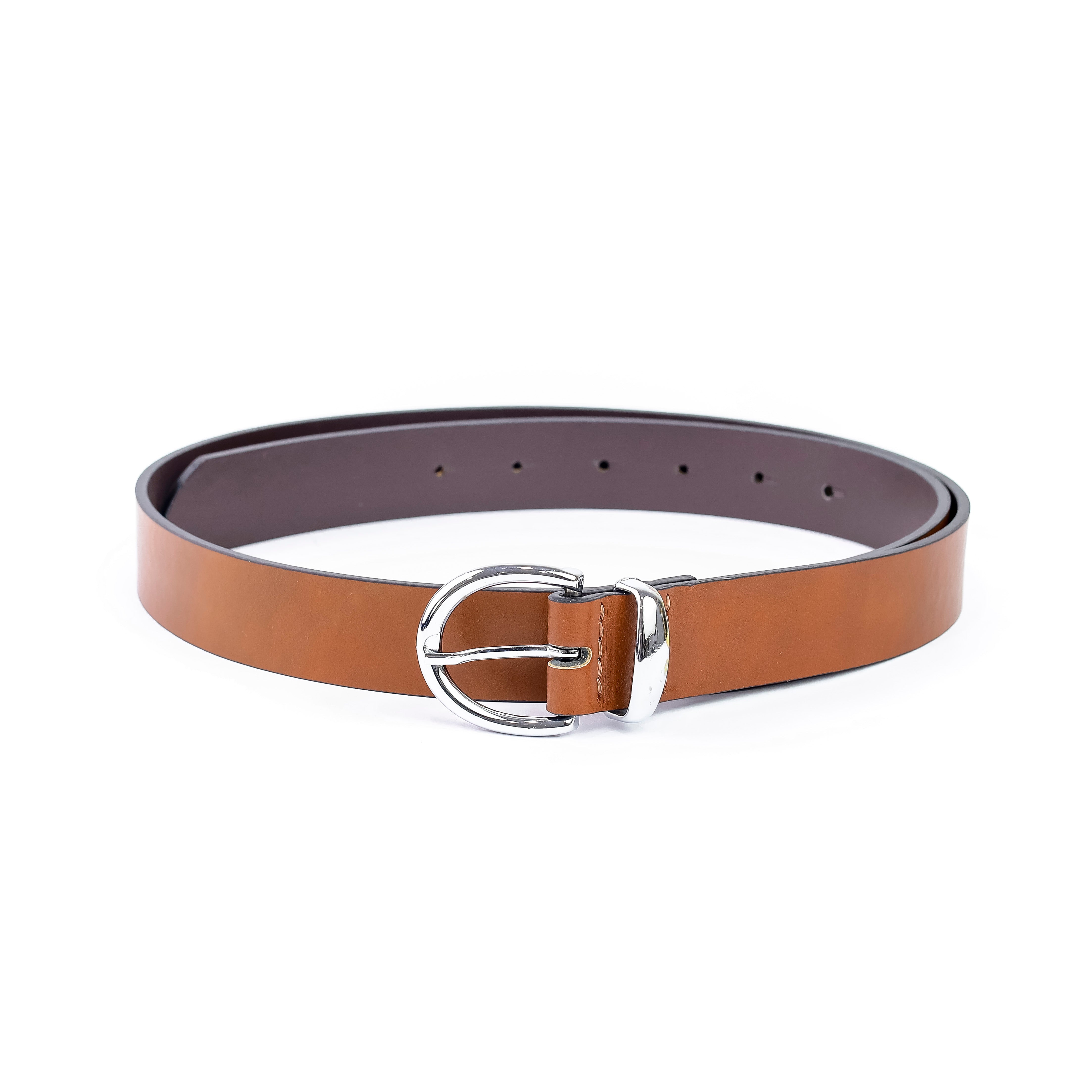 Faux Leather Belt Havan (Silver)