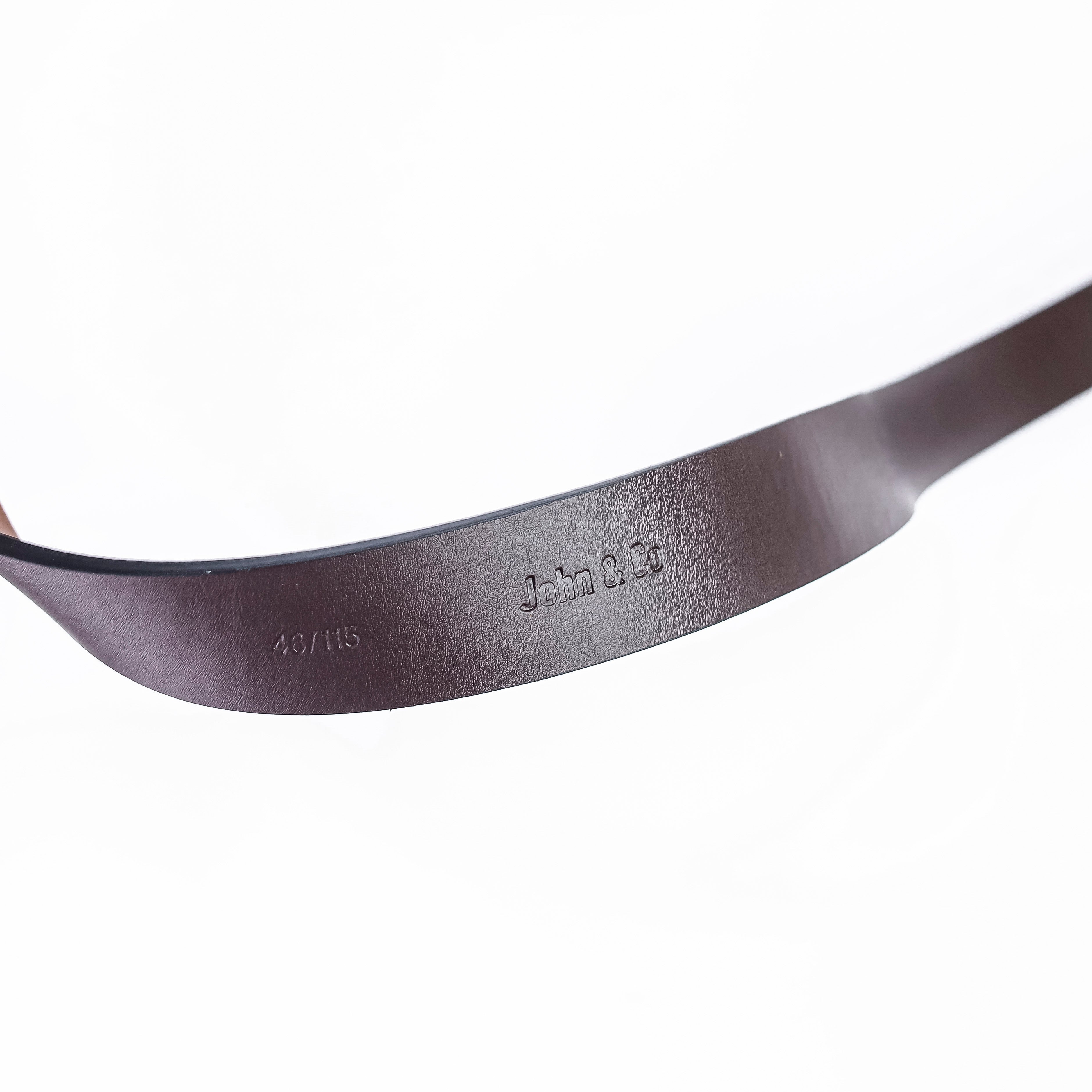 Faux Leather Belt Havan (Silver)